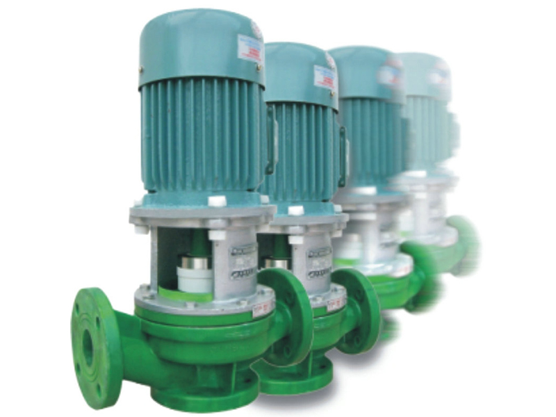 FPL系列塑料管道泵 耐腐立式管道循环离心泵 单级单吸化工离心泵