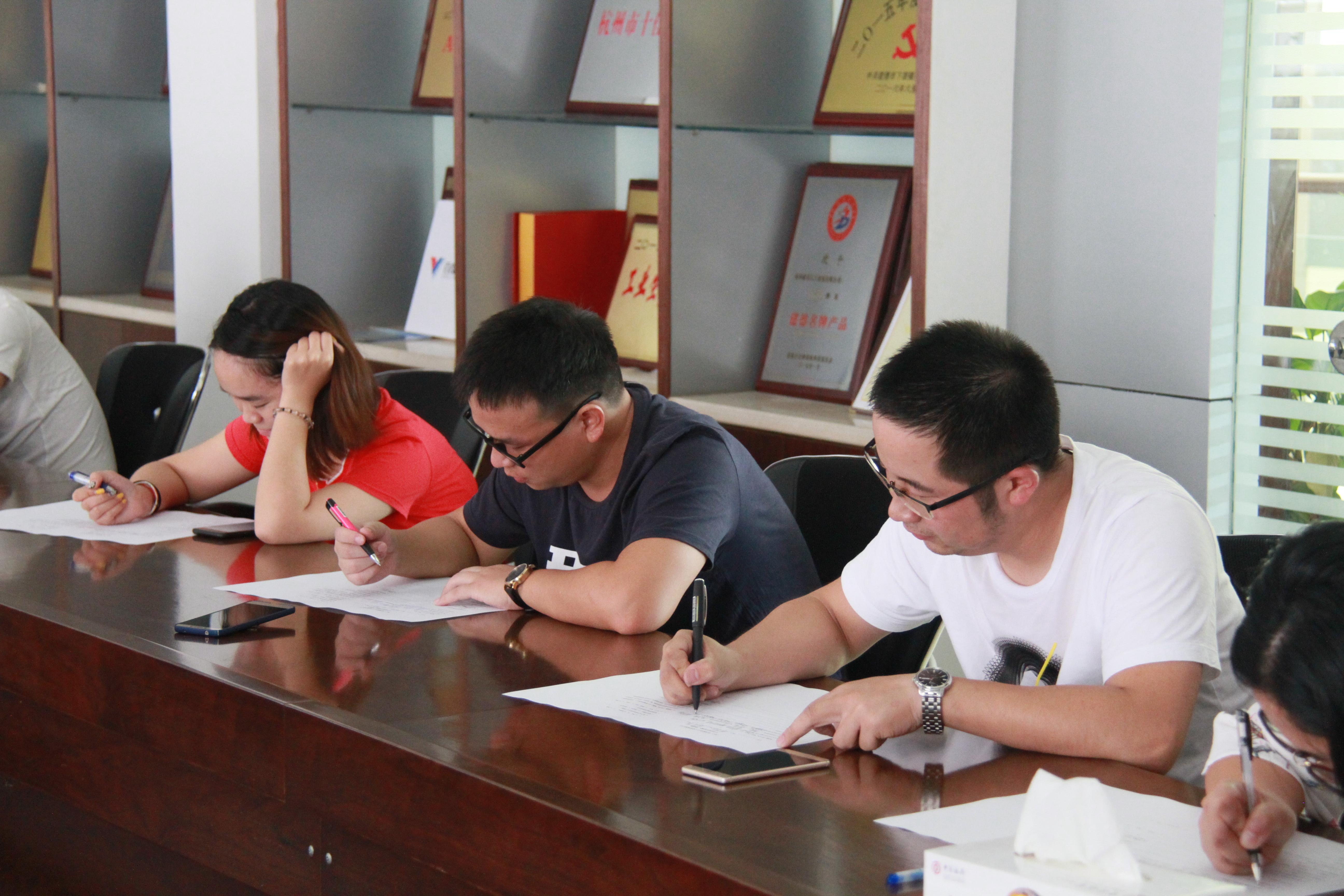 杭州新安江工业泵有限公司举行营销业务知识考试