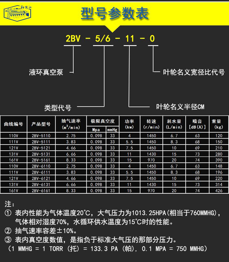 2BV液环真空泵