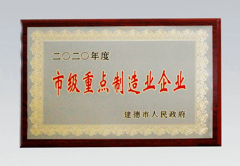 杭州新安江工业泵在市战疫情经济发展大会上收获多项荣誉 (2)
